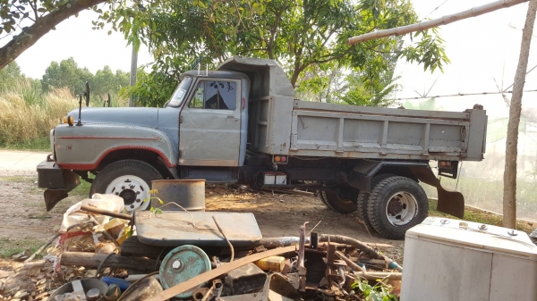 ขาย รถ 6 ล้อดั้ม หัวยาว เครื่อง EH500 160 แรงม้า เฟืองท้าย FUSO คัสซีสวย พาวเวอร์ คลัชแขวน เล่มทะเบียนครบ