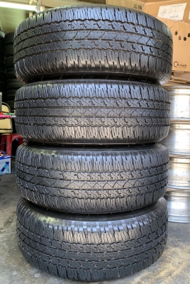 ล้อแม็กป้ายแดง Toyota Revo ขอบ 17 พร้อมยาง 265-65-17 Bridgestone ปี 18 แม็กสวยกริ๊บ ดอกยางเต็มๆ