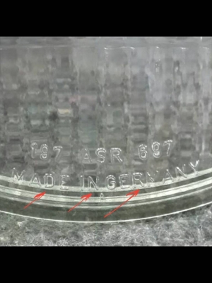 กระจกไฟหน้าหางปลาท้ายมน ของใหม่ แผ่นละ 1800 บาท