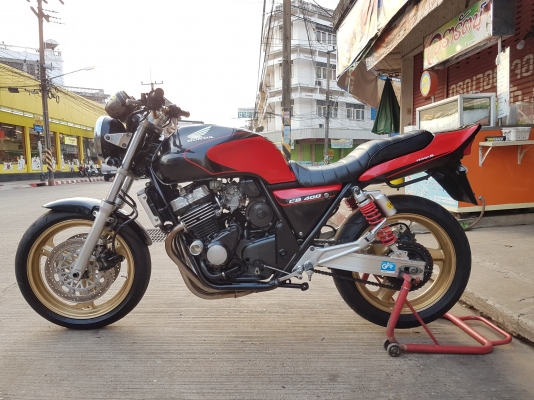 ขาย HONDA CB400 ปี96 เวอร์ชั่นS ท่อแต่ง ไฟเลี้ยวแต่ง อินวอยส์ สรรพสามิตร ราคา 53500 บาท ส่งได้ทั่วไท