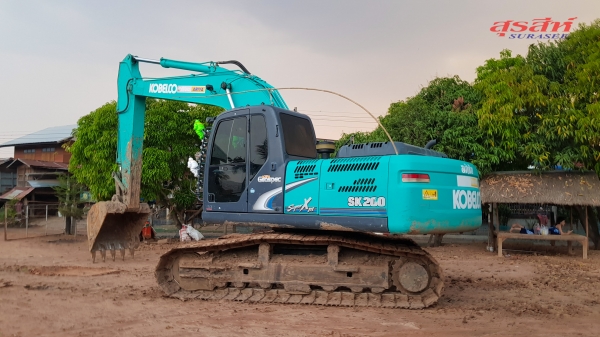 ขายรถแบคโฮ KOBELCO SK200-8 Yn12 SuperXM Acera Geospec ใช้งาน 6 พันชั่วโมง สภาพนางฟ้า