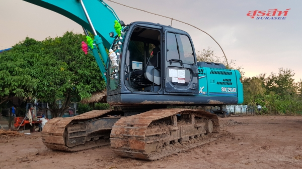 ขายรถแบคโฮ KOBELCO SK200-8 Yn12 SuperXM Acera Geospec ใช้งาน 6 พันชั่วโมง สภาพนางฟ้า
