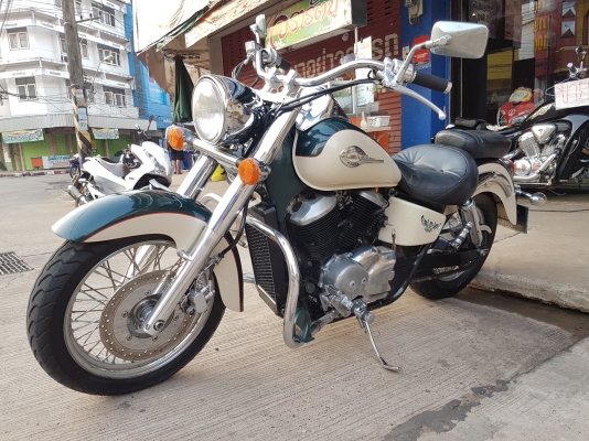 ขาย HONDA SHADOW400 CLASSIC เดิมๆทั้งคัน ทะเบียนเลขสวย999 พร้อมโอนไม่ขาดต่อ ราคา 85000 บาท ส่งได้ทั่