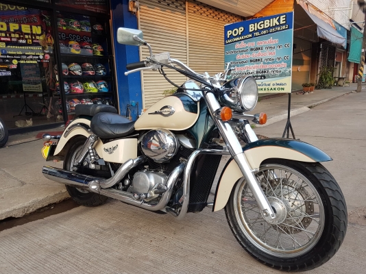ขาย HONDA SHADOW400 CLASSIC เดิมๆทั้งคัน ทะเบียนเลขสวย999 พร้อมโอนไม่ขาดต่อ ราคา 85000 บาท ส่งได้ทั่