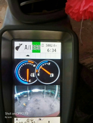 ขายรถแบคโฮ HITACHI ZX200-5G เอกสารเล่ม ไมล์ 5882 ชม.ราคา 1850000