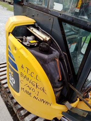 ขาย รถขุดเล็ก KOMATSU PC30MR-3 เก๋ง สวยๆ นำเข้าจากญี่ปุ่น โทร.090-986-2521 อ๊อบ