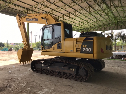ขาย KOMATSU PC200-8MO เดิมๆ พร้อมใช้งาน 4000ชั่วโมง(PM7000ชม) สนใจติดต่อโดยตรง 081-4283210
