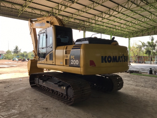 ขาย KOMATSU PC200-8MO เดิมๆ พร้อมใช้งาน 4000ชั่วโมง(PM7000ชม) สนใจติดต่อโดยตรง 081-4283210