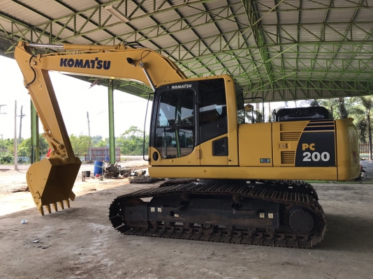 ขาย KOMATSU PC200-8MO เดิมๆ พร้อมใช้งาน 4000ชั่วโมง(PM7000ชม) สนใจติดต่อโดยตรง 081-4283210