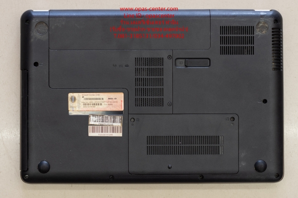 โน๊ตบุ๊ค hp Core i3-M380 RAM 2GB Hdd 500GB ที่ชาร์ท กระเป๋า
