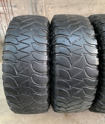 ล้อแม็ก 6รู139 OFF-ROAD ขอบ 16 สีดำขอบเงา พร้อมยาง 265-75-16 MICKEY THOMPSON ปี 13