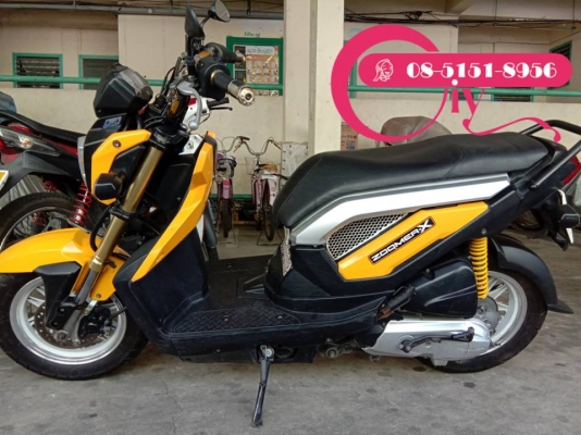 Zoomer X รถสวยเดิมๆ เอกสารครบ ลองรถก่อนได้ที่เคหะร่มเกล้า
