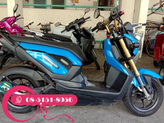 Zoomer X รถสวยเดิมๆ เอกสารครบ ลองรถก่อนได้ที่เคหะร่มเกล้า