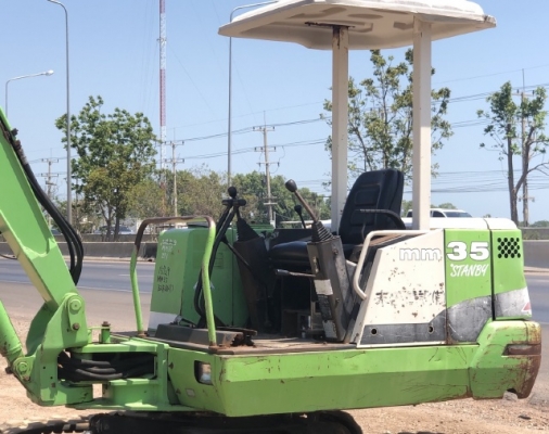 ขายรถขุด MITSUBISHI MM35 คอลโทรลสั้น ปั้มนิ้ว นำเข้าเองจากญี่ปุ่น สภาพสวยพร้อมใช้ มีVDOการทำงานครับ ขายรถขุด MITSUBISHI MM35 คอลโทรลสั้น ปั้มนิ้ว นำเข้าเองจากญี่ปุ่น สภาพสวยพร้อมใช้ มีVDOการทำงานครับ