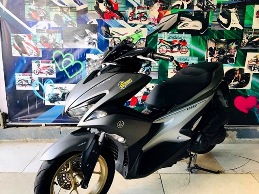 aerox ปี2017 สีเทา ท๊อปเบรค ABS กุญแจสมาทคีย์ เครื่องเดิม รถสวยมากเวอร์ aerox ปี2017 สีเทา ท๊อปเบรค ABS กุญแจสมาทคีย์ เครื่องเดิม รถสวยมากเวอร์