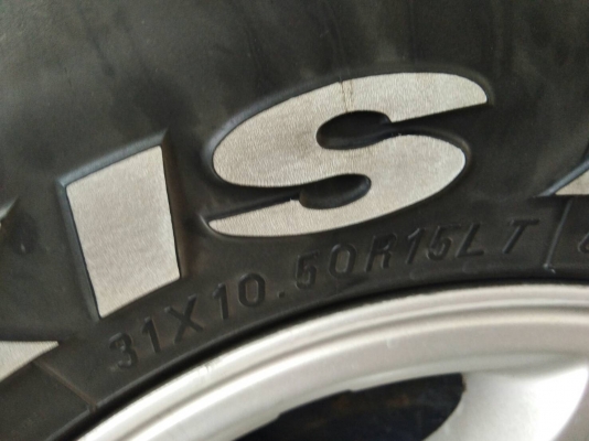 ขายแม็กยาง MAXXIS  31 x 10.5 ขอบ 15 ปี15