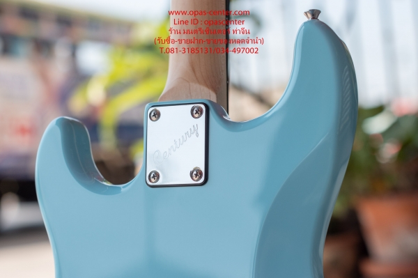 กีต้าร์ไฟฟ้า Century 3 แทค ของใหม่ สีฟ้า เสียงดี งานสวย