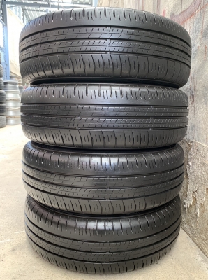 ล้อแม็ก Nissan March ขอบ 15 สีบอร์น พร้อมยาง 185-60-15 Dunlop ปี 18 แม็กสวย ดอกยางเต็มๆ
