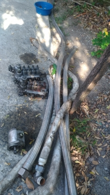 เหมาถูกๆครับสายถักสเตนเลสขนาด2"