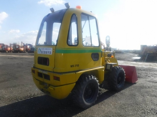 ขายรถตักล้อยาง MITSUBISHI WS210 นำเข้าเองจากญี่ปุ่น สภาพสวยพร้อมใช้ ถึงเร็วๆนี้ครับ