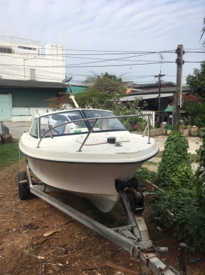 ขายเรือ 17 ฟุต พร้อมเครื่อง 40 แรง