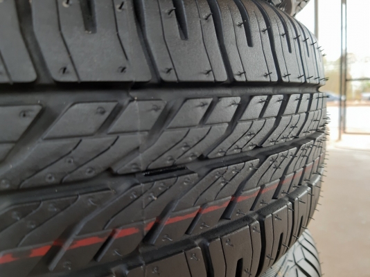 ล้อแม็กฮอนด้า 4รู100 พร้อมยาง ถอดป้ายแดงปลายปี18