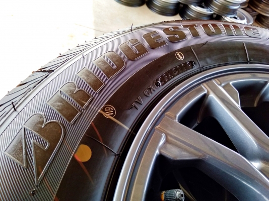 ล้อแม็กอีซูซุ เอ็กซีรี่ส์ ขอบ16 6รู139.7 พร้อมยาง ถอดป้ายแดงปี19