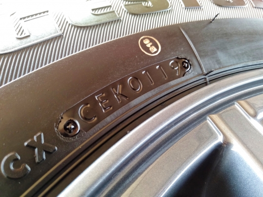 ล้อแม็กอีซูซุ เอ็กซีรี่ส์ ขอบ16 6รู139.7 พร้อมยาง ถอดป้ายแดงปี19