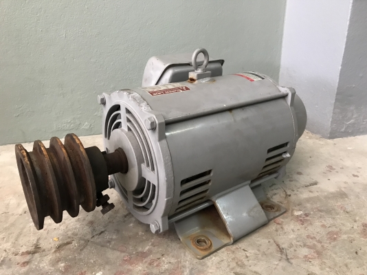 ขายมอเตอร์ไฟฟ้า Mitsubishi 3HP. 1450rpm. 220V ไฟบ้าน สภาพสวย หมุนนิ่มเดิมๆ พร้อมใช้งาน ราคา 5,800 บาทพร้อมส่ง
