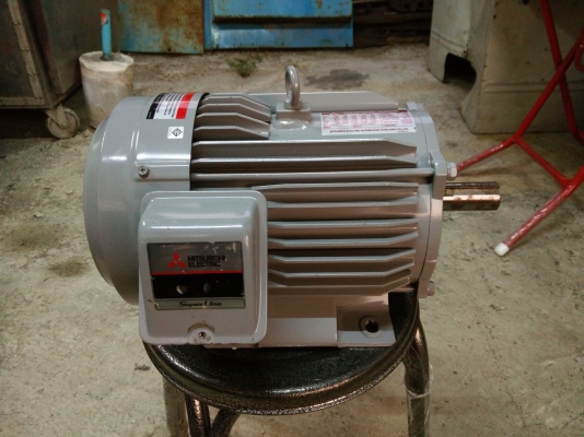 มอเตอร์มิตซู 3แรง ไฟสามสาย380v. สภาพใหม่มาก
