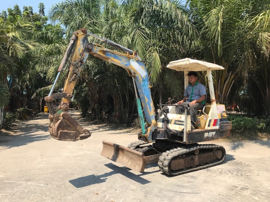 ขายแบคโฮ YANMAR B27(เท่าPC30) เดิมจากญี่ปุ่น100\% ทำงานสมบูรณ์ทุกระบบ รับรองไม่ผิดหวัง 185,000 เท่าน
