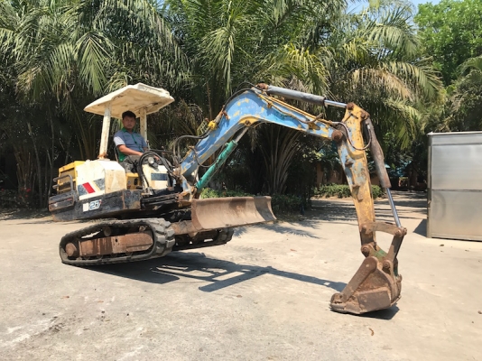 ขายแบคโฮ YANMAR B27(เท่าPC30) เดิมจากญี่ปุ่น100\% ทำงานสมบูรณ์ทุกระบบ รับรองไม่ผิดหวัง 185,000 เท่าน