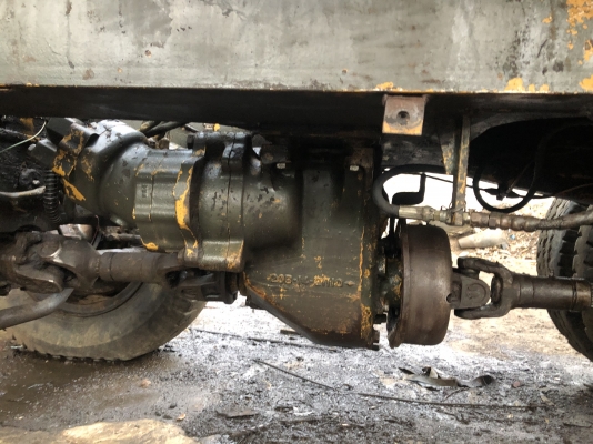 ขายแมคโค ล้อยาง2เพลา KOMATSU PW60-1