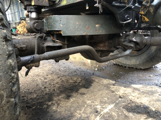 ขายแมคโค ล้อยาง2เพลา KOMATSU PW60-1