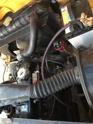 komatsu fg14-12 สภาพดีเก่าญี่ปุ่น ยกได้ 1.5 ตันเสาสูง 3 เมตร