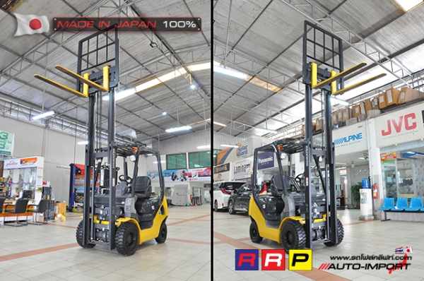 ขายรถโฟล์คลิฟท์มือสอง KOMATSU รุ่น FD15T-21-203288 นำเข้าจากประเทศญี่ปุ่น 100\% ไม่เคยใช้งานในไทย ขายรถโฟล์คลิฟท์มือสอง KOMATSU รุ่น FD15T-21-203288 นำเข้าจากประเทศญี่ปุ่น 100\% ไม่เคยใช้งานในไทย