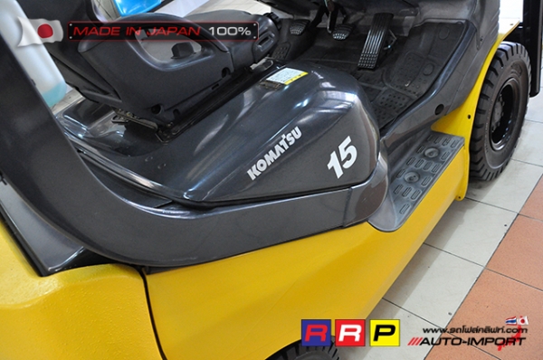 ขายรถโฟล์คลิฟท์มือสอง KOMATSU รุ่น FD15T-21-203288 นำเข้าจากประเทศญี่ปุ่น 100\% ไม่เคยใช้งานในไทย ขายรถโฟล์คลิฟท์มือสอง KOMATSU รุ่น FD15T-21-203288 นำเข้าจากประเทศญี่ปุ่น 100\% ไม่เคยใช้งานในไทย