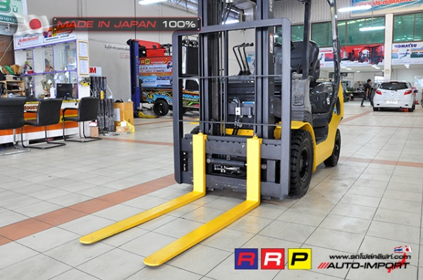 ขายรถโฟล์คลิฟท์มือสอง KOMATSU รุ่น FD15T-21-203288 นำเข้าจากประเทศญี่ปุ่น 100\% ไม่เคยใช้งานในไทย ขายรถโฟล์คลิฟท์มือสอง KOMATSU รุ่น FD15T-21-203288 นำเข้าจากประเทศญี่ปุ่น 100\% ไม่เคยใช้งานในไทย