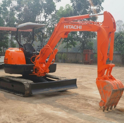 เก่านอกHITACHI ZX40U แทรคเหล็กก็อบยางราคา400,000บาท เก่านอกHITACHI ZX40U แทรคเหล็กก็อบยางราคา400,000บาท
