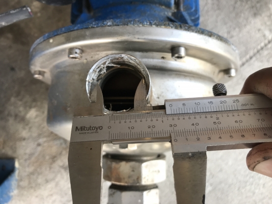 ขายปั้มน้ำหอยโข่งหัวปั้มสแตนเลส Ebara 3/4HP. 220V ไฟบ้าน สภาพสวยเดิมๆ วิ่งนิ่ม พร้อมใช้งาน ราคา 3,400 บาท (มีตำหนิขายึดน็อตบิ่นตัวละ 1ข้าง ไม่มีผลกับการใช้งานครับ)