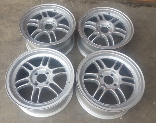 ล้อมือ2 Rpf1 ขอบ15 4รู100 กว้าง7 ET41 4 ล้อ