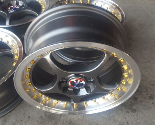 ล้อมือ2 Pro1 ขอบ15 4รู100-114 กว้าง6.5 ET38  4 ล้อ