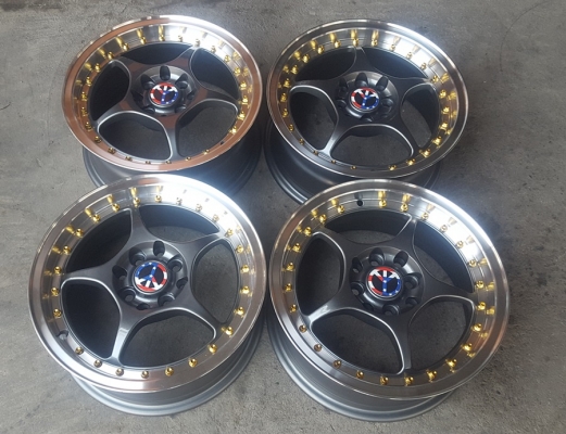 ล้อมือ2 Pro1 ขอบ15 4รู100-114 กว้าง6.5 ET38  4 ล้อ