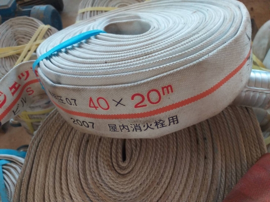 ขายสายยางดับเพลิง/สายสูบน้ำ สินค้านำเข้าญี่ปุ่น มีหลากหลายขนาด ราคาเริ่มต้นที่เส้นละ 1,000 - 1,700บาท