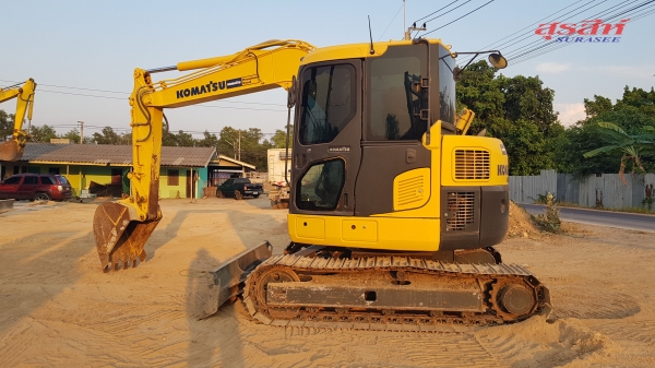 ขายรถแบคโฮ KOMATSU PC78us-8 พร้อมผานดันหน้า และไลน์หัวกระแทก ใช้งาน 3 พันชม. (PM 7 พัน) ขายรถแบคโฮ KOMATSU PC78us-8 พร้อมผานดันหน้า และไลน์หัวกระแทก ใช้งาน 3 พันชม. (PM 7 พัน)