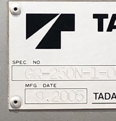 ขายรถเครน TADANO GR250N-1 (ขนาด 25 ตัน) ปี 2005 นำเข้าเองจากญี่ปุ่น สภาพสวยพร้อมใช้ มีVDOการทำงานครั