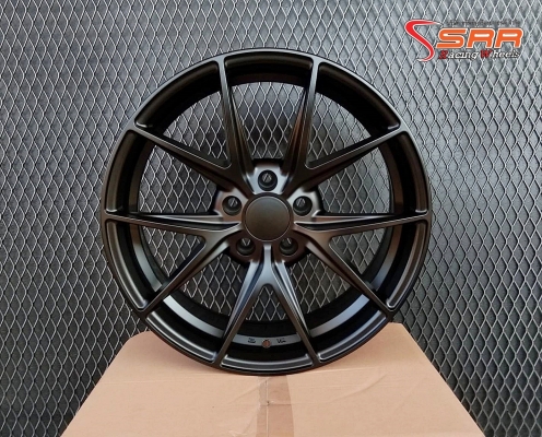 MISANO TM-358 ขอบ18 5x114.3 BLACK-FLAT