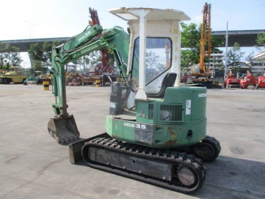 ขายรถแบคโฮ MITSUBISHI MX35 (สภาพดี ราคาถูก)