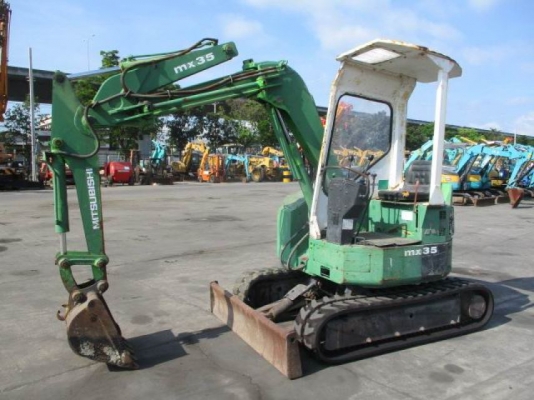 ขายรถแบคโฮ MITSUBISHI MX35 (สภาพดี ราคาถูก)