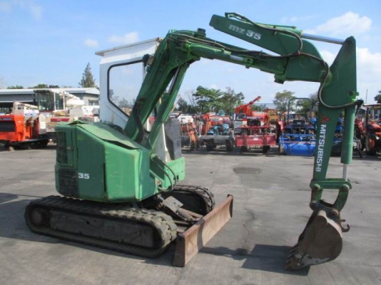 ขายรถแบคโฮ MITSUBISHI MX35 (สภาพดี ราคาถูก)